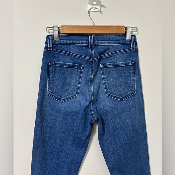 J Brand High Rise Skinny Jeans Raw Hem - Picture 7 of 9